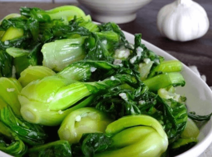 Chế biến các món ăn từ cải thìa
